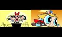 The Powerpuff Girls and Powerpuff Avengers Side By Side Comparison
