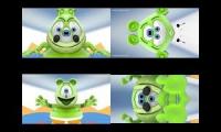 Gummy Bear Song HD (Four Mirrored Versions at Once) (My Version)
