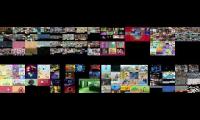 All 59 created AAO videos playing at once.