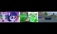 Thumbnail of Twilight Sparkle Vs Dark Leaf Ruby Iolite Grass Megalodon & Dragon Bowser Vs Jackson Storm