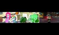 Thumbnail of Pinkie Pie & Rainbow Dash Vs Dark Salad Dioptase Jupiter Lapis Sledge & Tiger Bowsers Vs Wingo