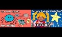 Thumbnail of tsy Bitsy Spider and More | 3 Hours of Nursery Rhymes by Mother Goose Club Playhouse!