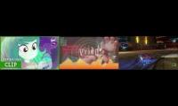 Thumbnail of Wallflower Blush Sunset Shimmer & Trixie Vs Dark Daria Bowser Vs Lightning Mcqueen