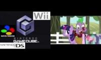 pony vs Nintendo red zone (mlp+spongebob)