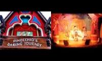 how can you all see closing doors in pinnochio's daring journey