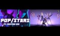 K/DA Popstars video mashup