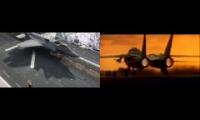 Top Gun Mashup with F35-B Take-off
