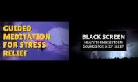 5 Minute Guided Meditation For Stress Relief & Relaxation x Black Screen