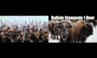 The Mongol Horde across the steppes