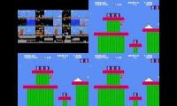 All Super Mario Bros Levels Played At Once