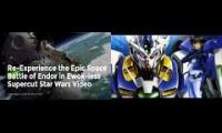 Battle of Endor Space Edit + Gundam 00 Final Mission