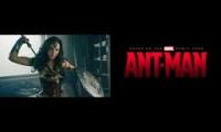 THW ant man ANNNDDDD Wonder Woman