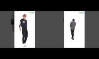 Yunho and Hongjoong Inception Dance Mirrored 2