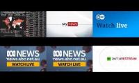 NEWS live streams with COVID