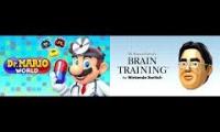 Dr. Mario Fever Mashup: Dr. Mario World + Brain Training NS