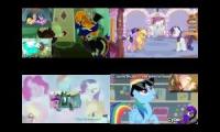 Little Pony Random Sparta Remixes QuadParison #1