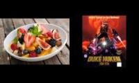 Duke Nukem makes Fruit Salad