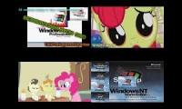 Windows & My Little Pony Sparta Execution Remix Quadparison 2018