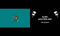 Black metal windows 95 starup