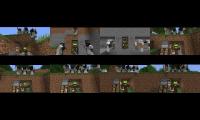 3H, 3HR, 3HF, 3HFR, 3HGF, 4H, 4HR, 4HF all played at once (Minecraft Manhunt 8-Parison)