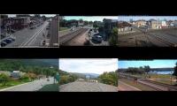 Rail monitoring - multiple stations and cameras