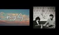 [RUSHED] Bangtan Boys/BTS & Kyung Hoon + Hee Chul (Falling Blossoms/Spring Day Mashup)