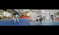 Boston Dynamics Robots Dance to: "Do You Love Me? x The Humans Are Dead"