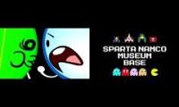 (END OF THE WORLD! REMIX) BFDI 23 Race Scene Sparta Namco Museum Remix