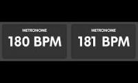 180 + 181 BPM Video Sync