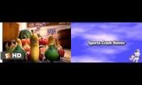 (END OF THE WORLD! REMIX) Sausage Party Coke Explosion Sparta Crash Remix