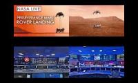 Mars landing - Perseverance feeds