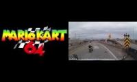 Rainbow Road Shortcut Mario 64