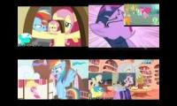 My Little Pony Sparta Remix Side-By-Side