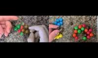 Trying to sort M&Ms colorblind