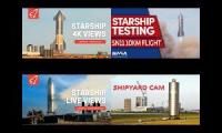 SpaceX Starship Tests streams