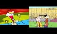 Ed Edd & Eddy Sparta Remix Comparison