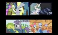 My Little Pony Sparta Remix Quadparison