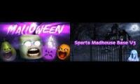 Annoying Orange Malloween Chase Scene Sparta Madhouse V3 Remix