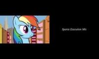 [Request] MLPFIM Double Rainboom Chase Scene! Sparta Execution Remix