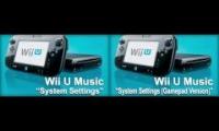 Wiiu settings/gamepad ost