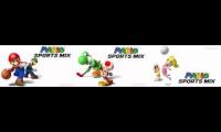 Mario Sports Mix - Basketball: Flower Cup Musics at Once