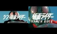 Shin Kamen Rider vs Original