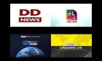 4 - DD NEWS, SANSD TV , INDIA TV N bbc  - MAN SINGH