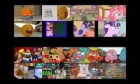 Michaels Best Kikogamez Sparta Remixes Gumball Vs MLP Vs Annoying Orange Vs Sml Superparison