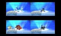 All 4 Water Skylanders Spyros Adventure Soul Gem Previews At Once