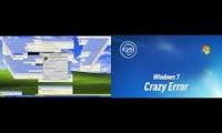 Windows XP vs 7 Crazy Error