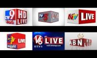 telugu news channels, live coverage followups