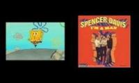 spongebob walk cylce man