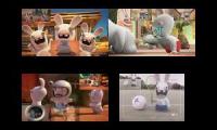 Rabbids invasion Sparta remix Quadparison (Remake)