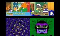 Timothy goes to school VS. Klasky Csupo Quadparison